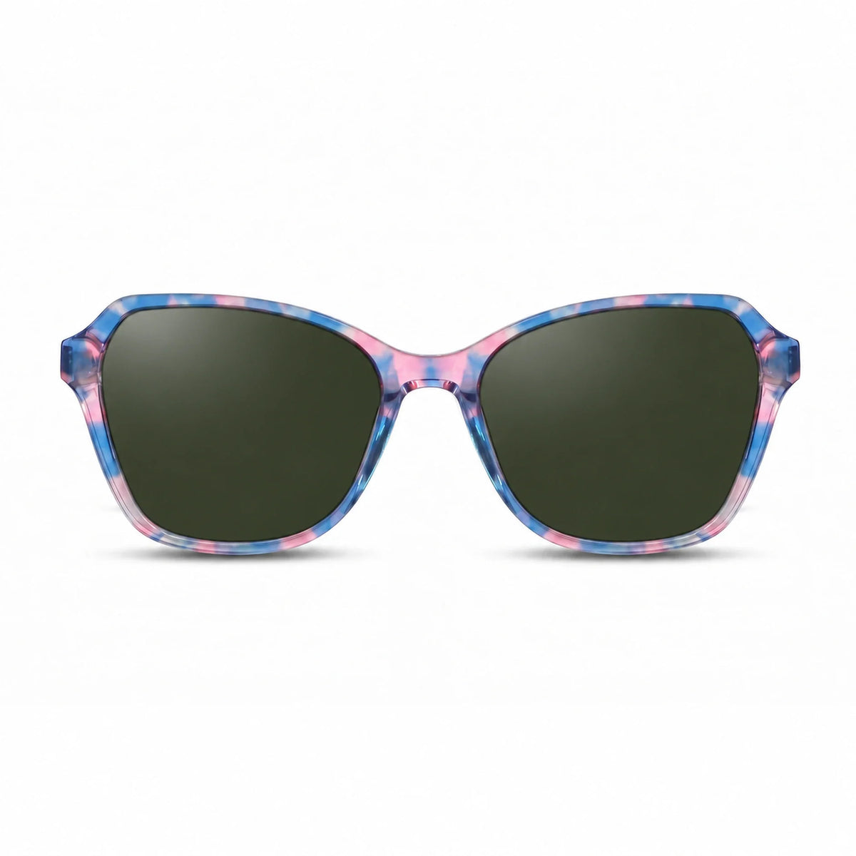 Lentes de sol Fiore 1030 Rosado con cristal G15 polarizado UV400, vista frontal para mujer #color_g15 #foto_frontal