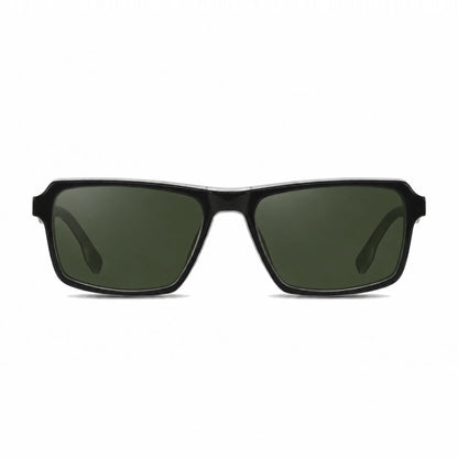 Lentes de sol Fiore 1038 Blanco con cristal G15 polarizado UV400, vista frontal para hombre y mujer #color_g15 #foto_frontal