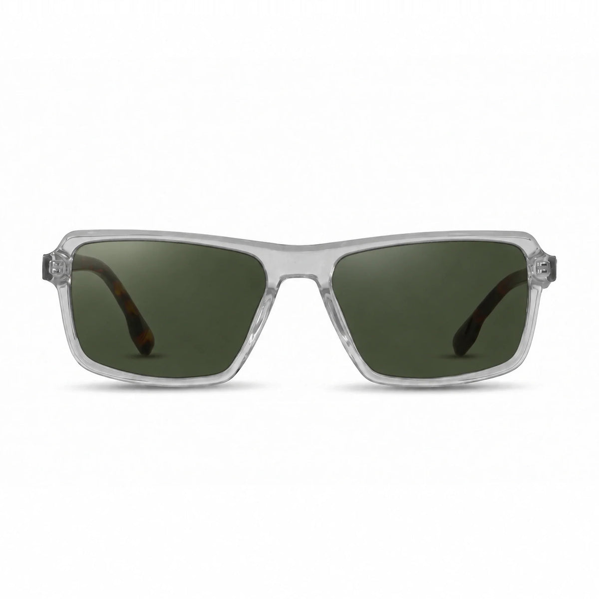 Lentes de sol Fiore 1038 Transparente con cristal G15 polarizado UV400, vista frontal para hombre y mujer #color_g15 #foto_frontal
