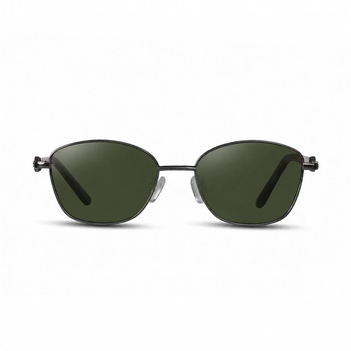 Lentes de sol Fiore 2208 Gris con cristal G15 polarizado UV400, vista frontal para mujer #color_g15 #foto_frontal