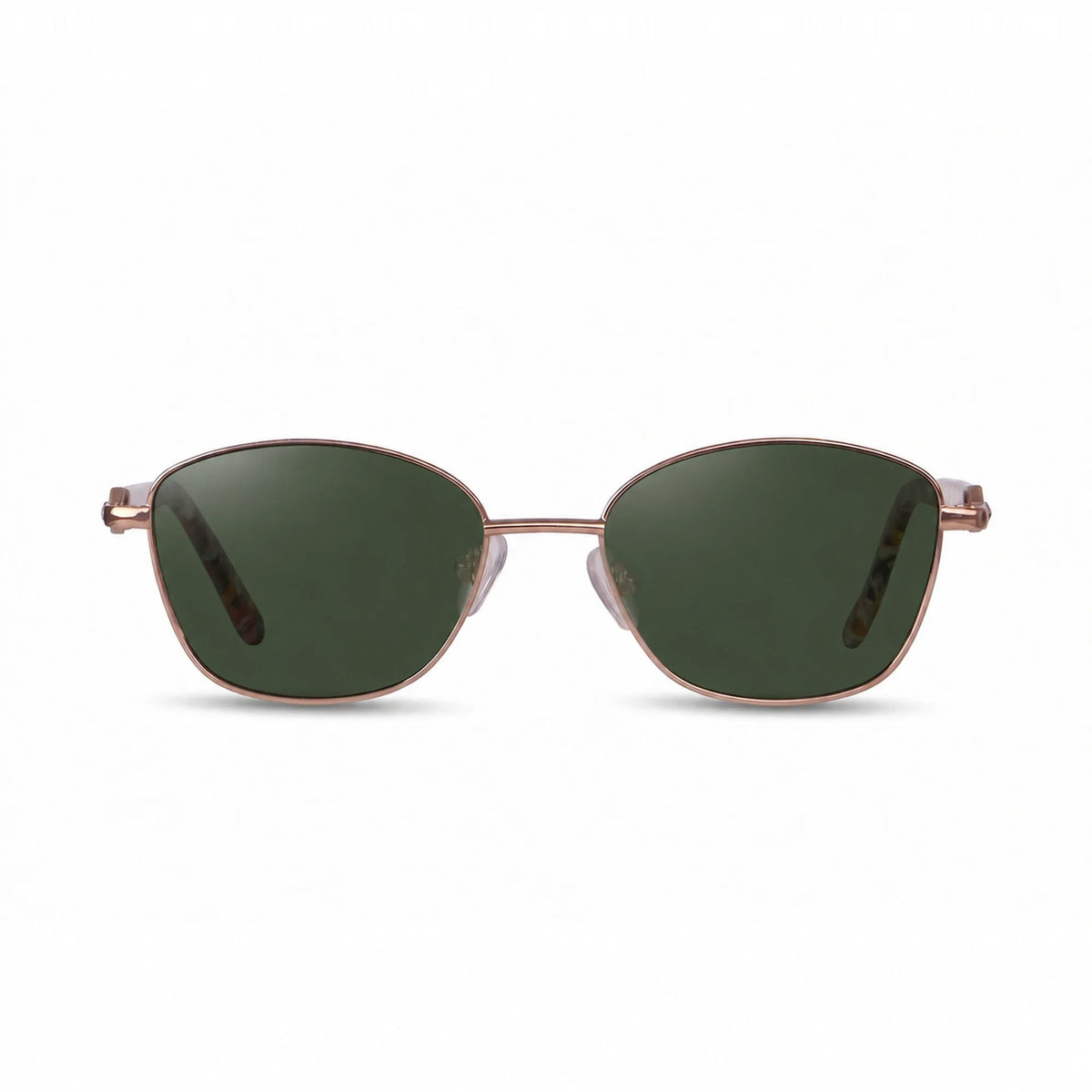 Lentes de sol Fiore 2208 Carey con cristal G15 polarizado UV400, vista frontal para mujer #color_g15 #foto_frontal