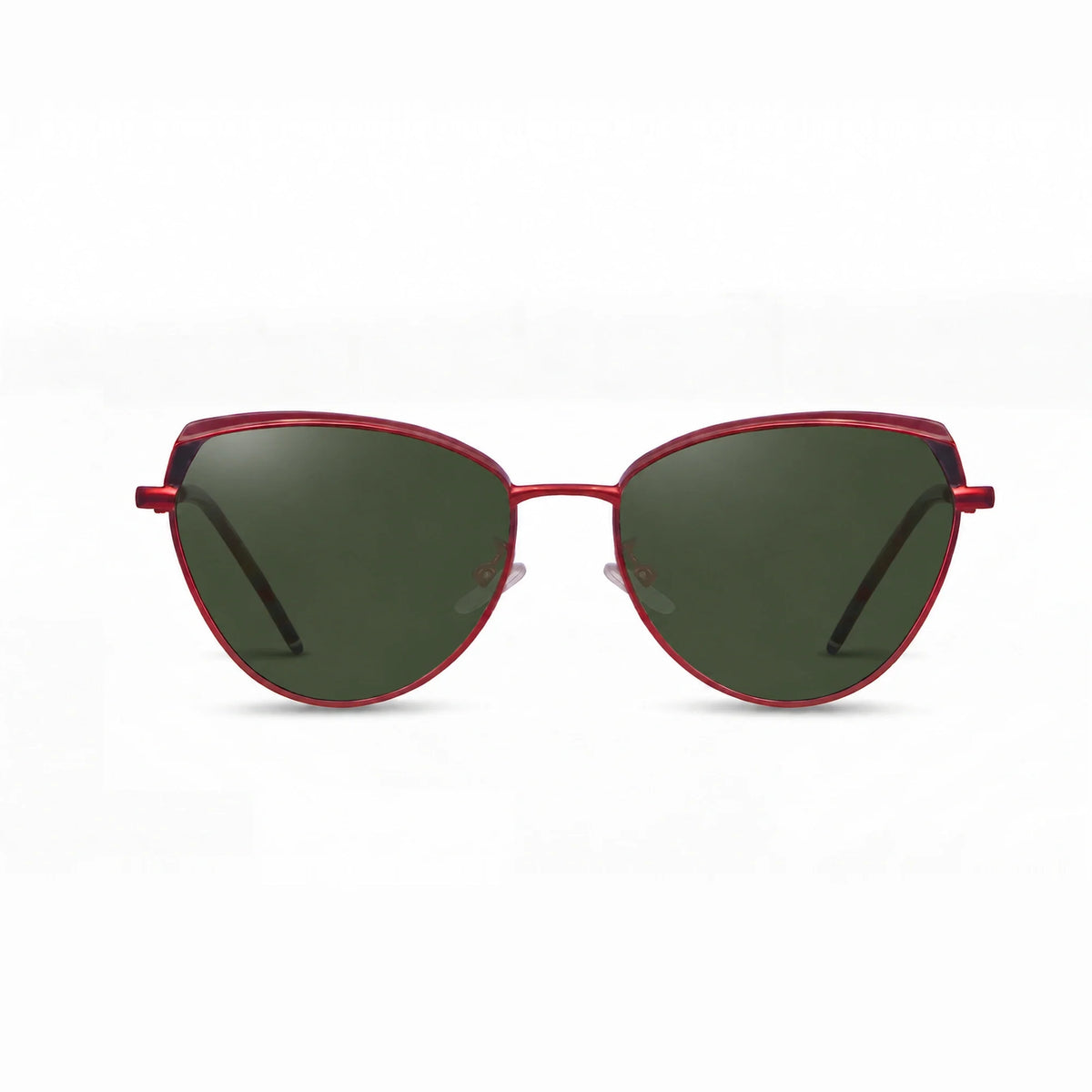 Lentes de sol Fiore 3983 Rojo con cristal G15 polarizado UV400, vista frontal para mujer #color_g15 #foto_frontal