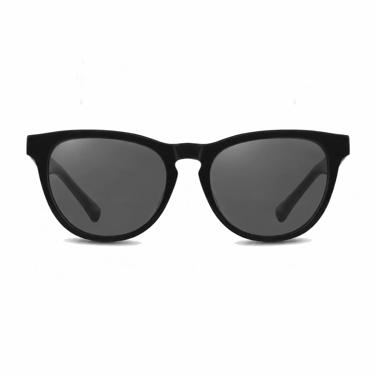 Lentes de sol Fiore 4488 Negro con cristal negro polarizado UV400, vista frontal para hombre y mujer #color_negro #foto_frontal