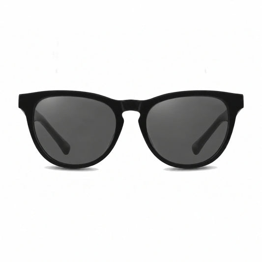 Lentes de sol Fiore 4488 Negro con cristal negro polarizado UV400, vista frontal para hombre y mujer #color_negro #foto_frontal