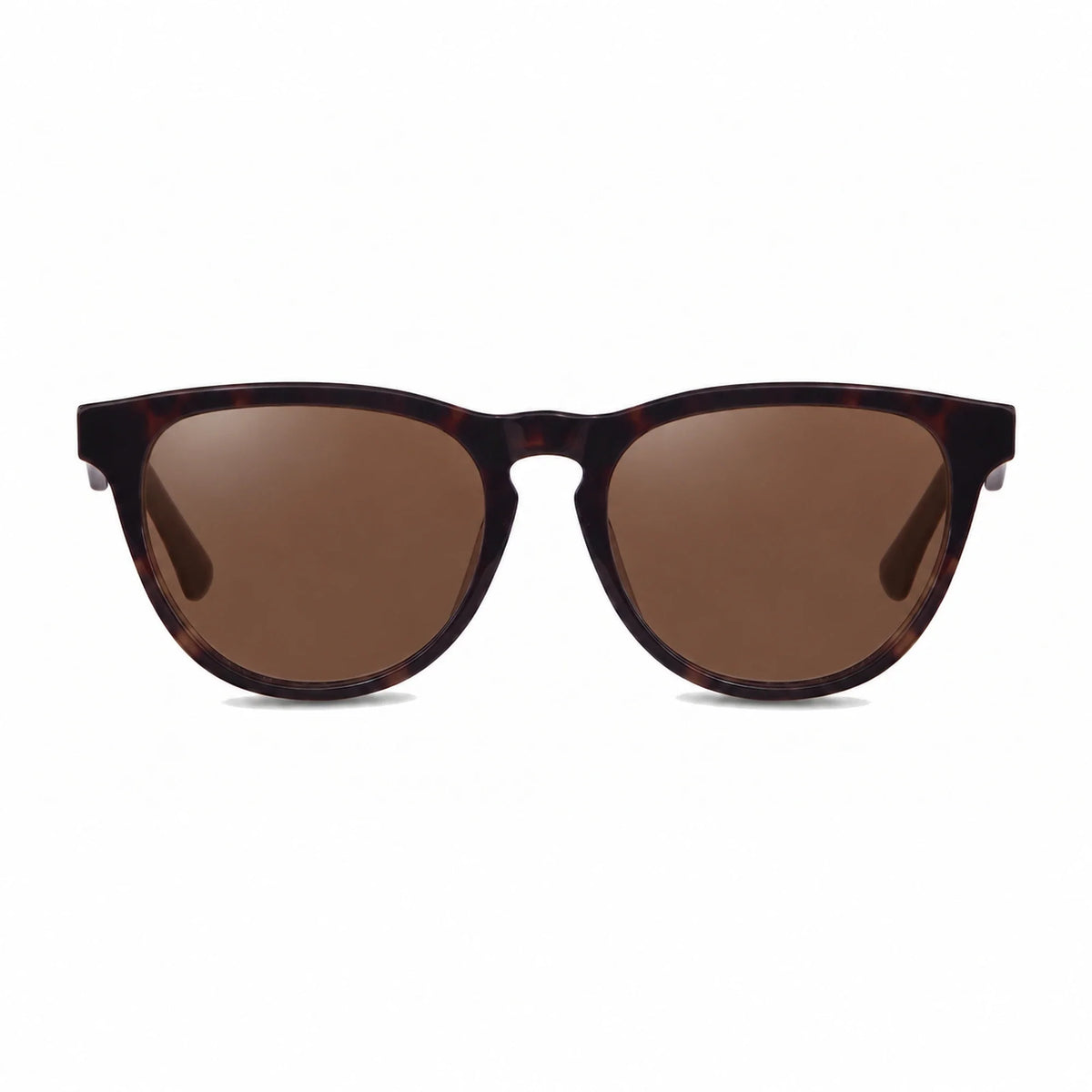 Lentes de sol Fiore 4488 Carey con cristal café polarizado UV400, vista frontal para hombre y mujer #color_cafe #foto_frontal