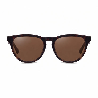 Lentes de sol Fiore 4488 Carey con cristal café polarizado UV400, vista frontal para hombre y mujer #color_cafe #foto_frontal
