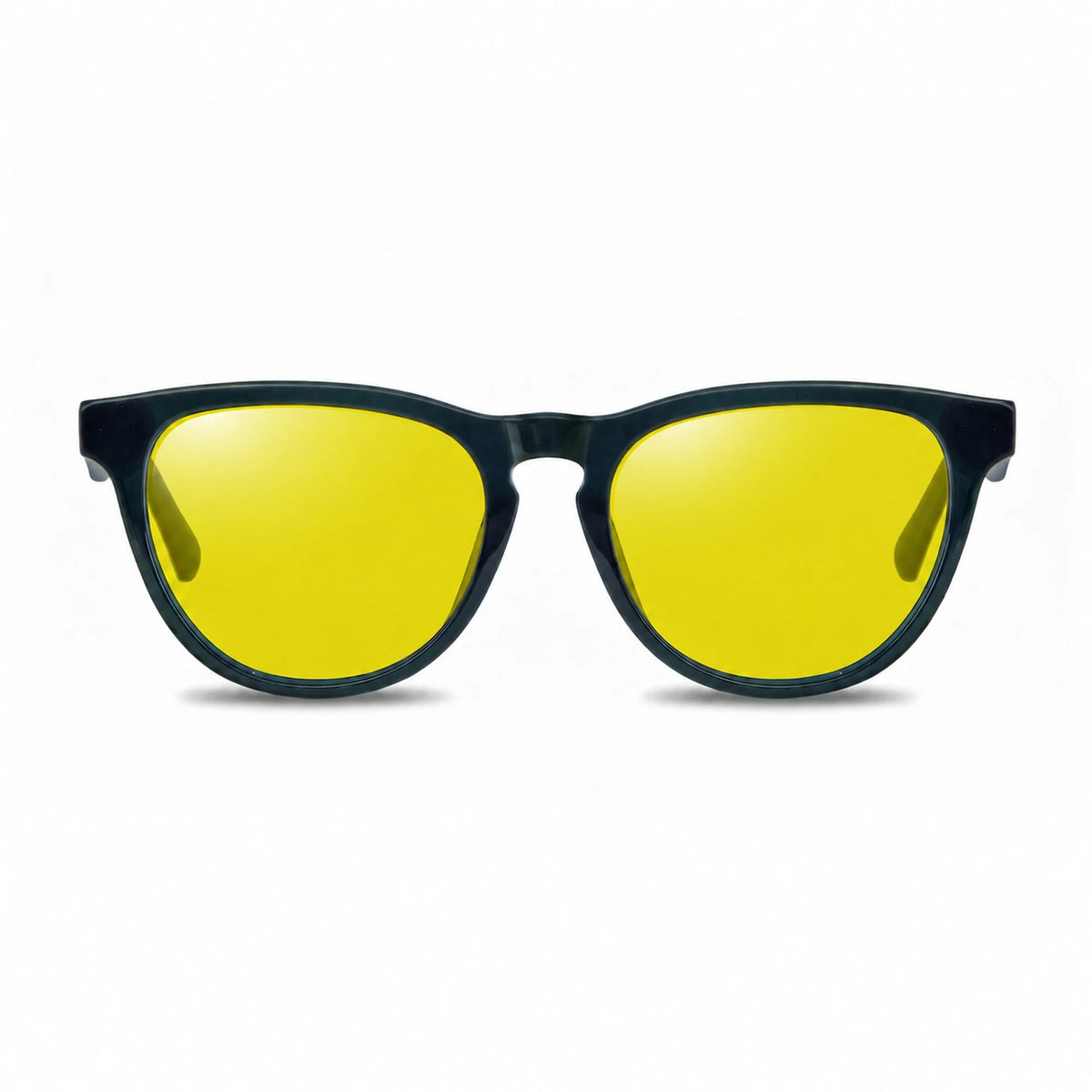 Lentes de sol Fiore 4488 Verde con cristal amarillo polarizado UV400, vista frontal para hombre y mujer #color_amarillo #foto_frontal