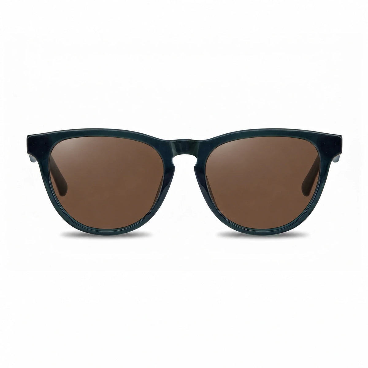 Lentes de sol Fiore 4488 Verde con cristal café polarizado UV400, vista frontal para hombre y mujer #color_cafe #foto_frontal