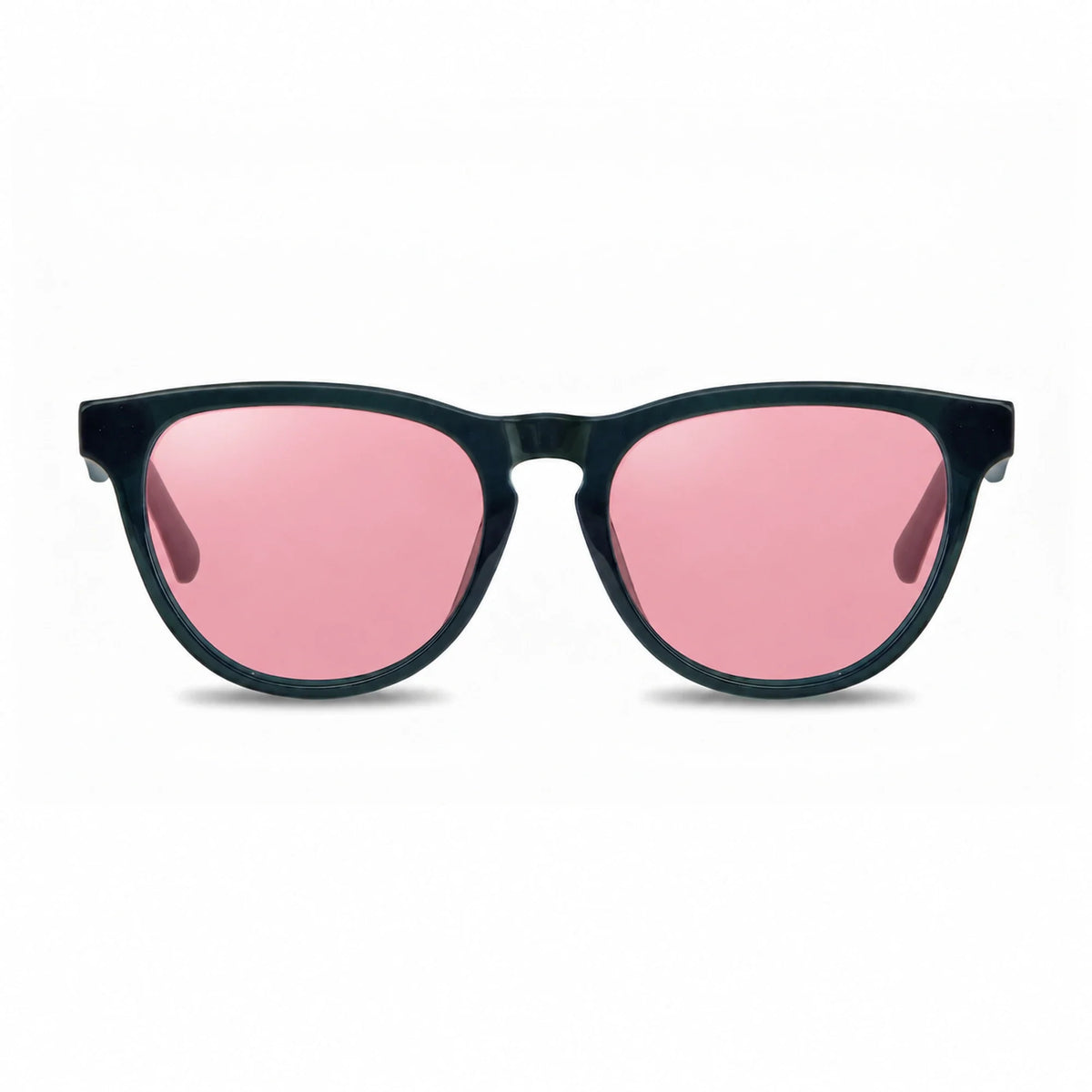 Lentes de sol Fiore 4488 Verde con cristal rosado polarizado UV400, vista frontal para hombre y mujer #color_rosado #foto_frontal