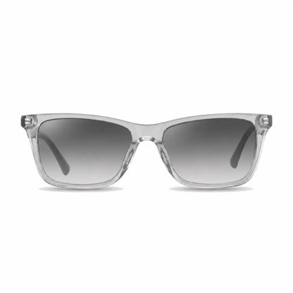 Lentes de sol Fiore 5228 Transparente con cristal gradiente gris polarizado UV400, vista frontal para hombre y mujer #color_gradiente-gris #foto_frontal