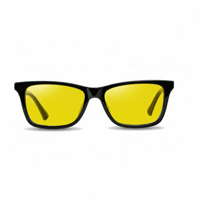 Lentes de sol Fiore 5228 Verde con cristal amarillo polarizado UV400, vista frontal para hombre y mujer #color_amarillo #foto_frontal
