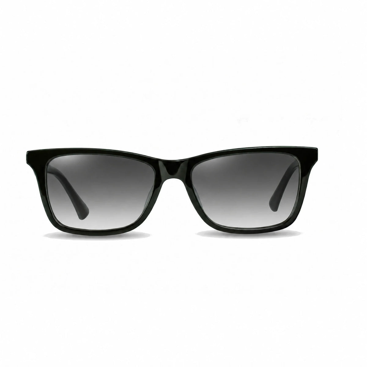Lentes de sol Fiore 5228 Verde con cristal gradiente gris polarizado UV400, vista frontal para hombre y mujer #color_gradiente-gris #foto_frontal