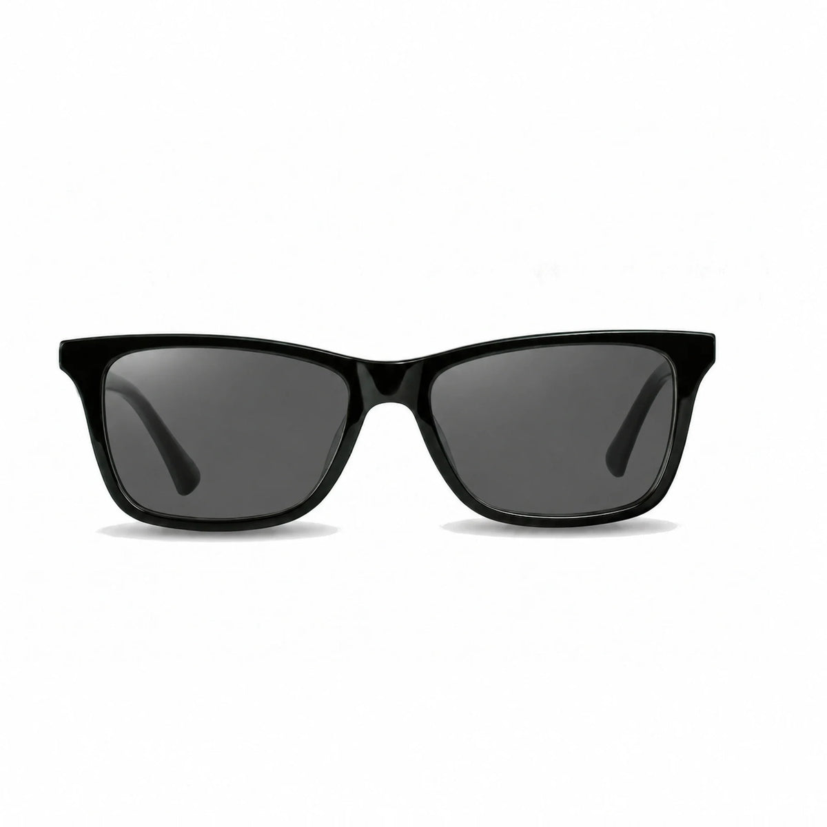 Lentes de sol Fiore 5228 Verde con cristal negro polarizado UV400, vista frontal para hombre y mujer #color_negro #foto_frontal