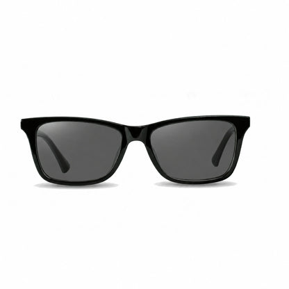 Lentes de sol Fiore 5228 Verde con cristal negro polarizado UV400, vista frontal para hombre y mujer #color_negro #foto_frontal