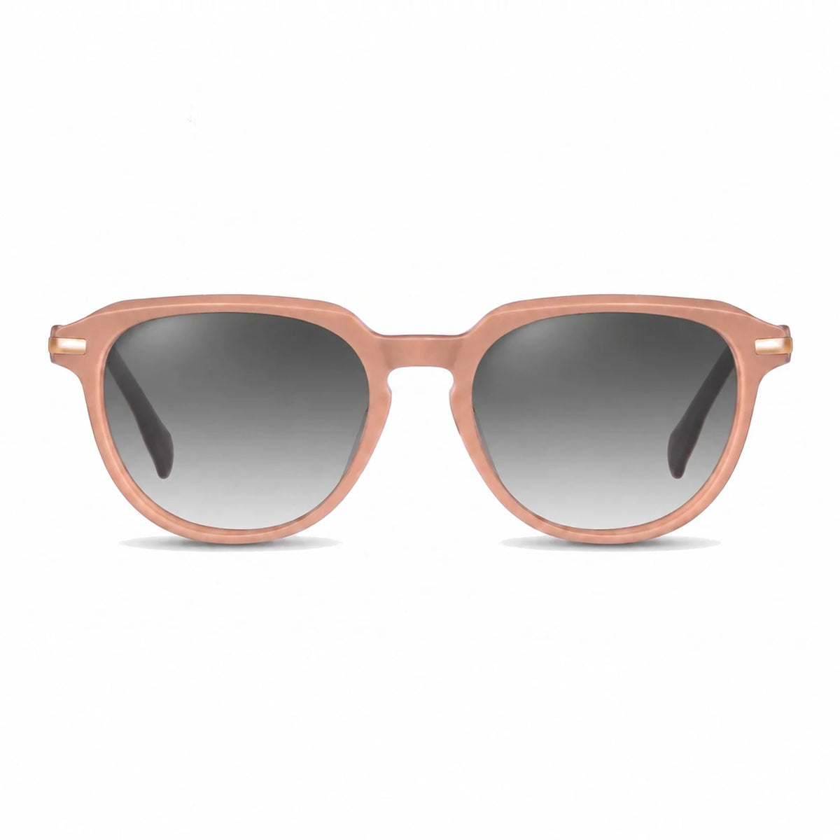 Lentes de sol Fiore 5409 Rosado con cristal gradiente gris polarizado UV400, vista frontal para mujer #color_gradiente-gris #foto_frontal