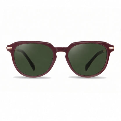 Lentes de sol Fiore 5409 Rojo con cristal G15 polarizado UV400, vista frontal para mujer #color_g15 #foto_frontal