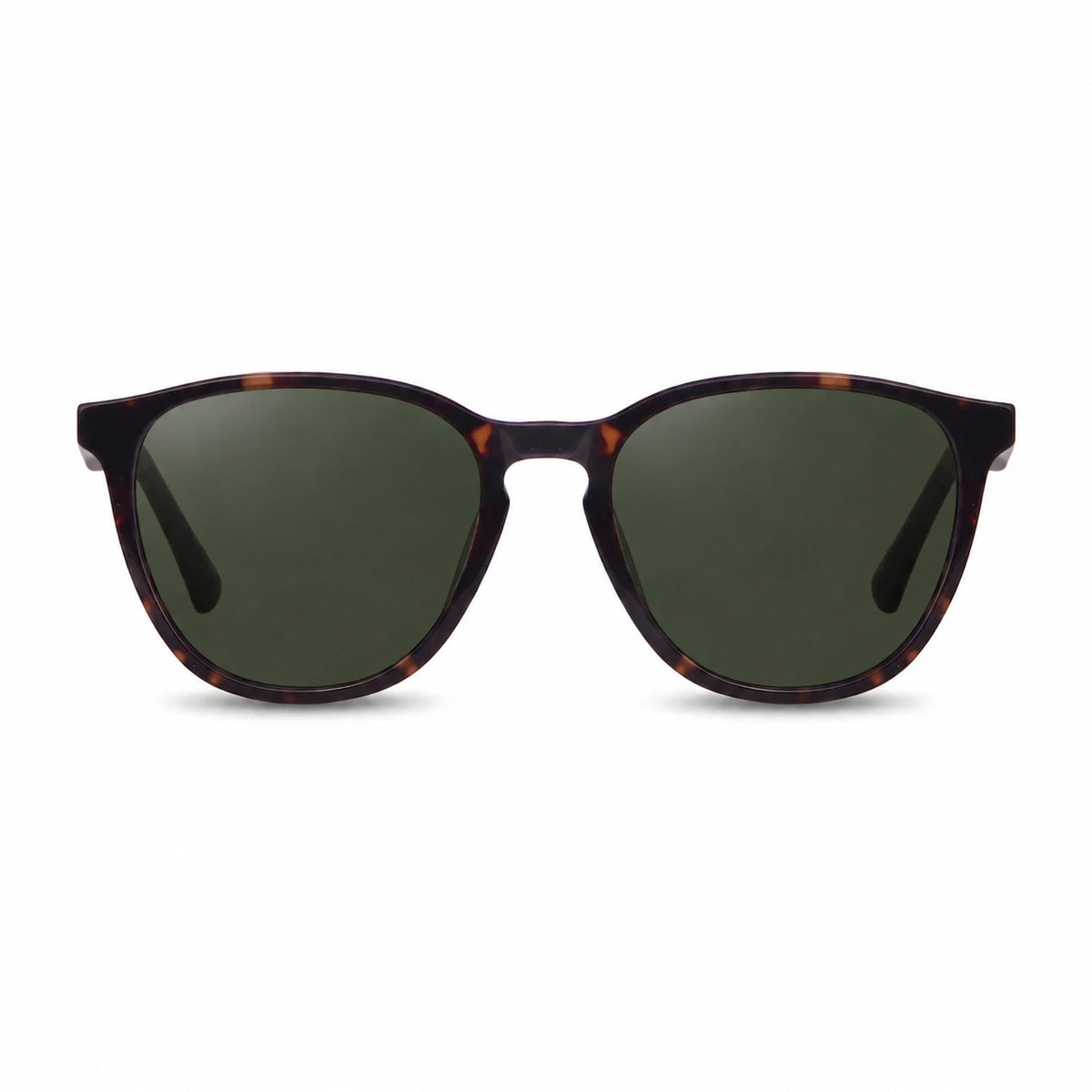 Lentes de sol Fiore 7046 Carey con cristal G15 polarizado UV400, vista frontal para hombre y mujer #color_g15 #foto_frontal