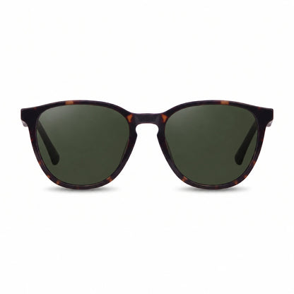 Lentes de sol Fiore 7046 Carey con cristal G15 polarizado UV400, vista frontal para hombre y mujer #color_g15 #foto_frontal