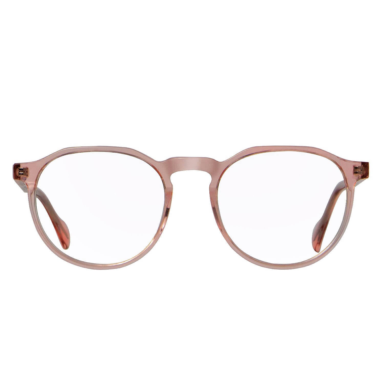 Hombre usando Galápagos lentes pregraduados champagne estilo lifestyle #color_champagne