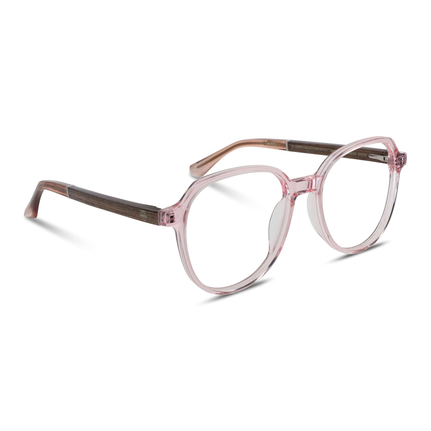 Galápagos lentes con receta rosado vista frontal para mujer #color_rosado