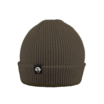Beanie Verde gorro vista frontal diseño universal