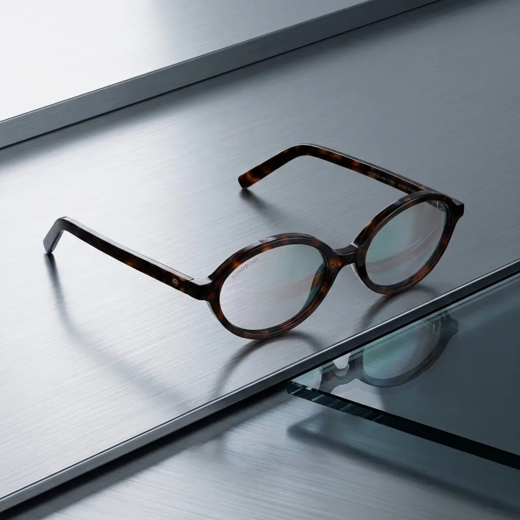 Guapi Island en carey tortoise lentes con receta de frente diseño ligero #color_carey