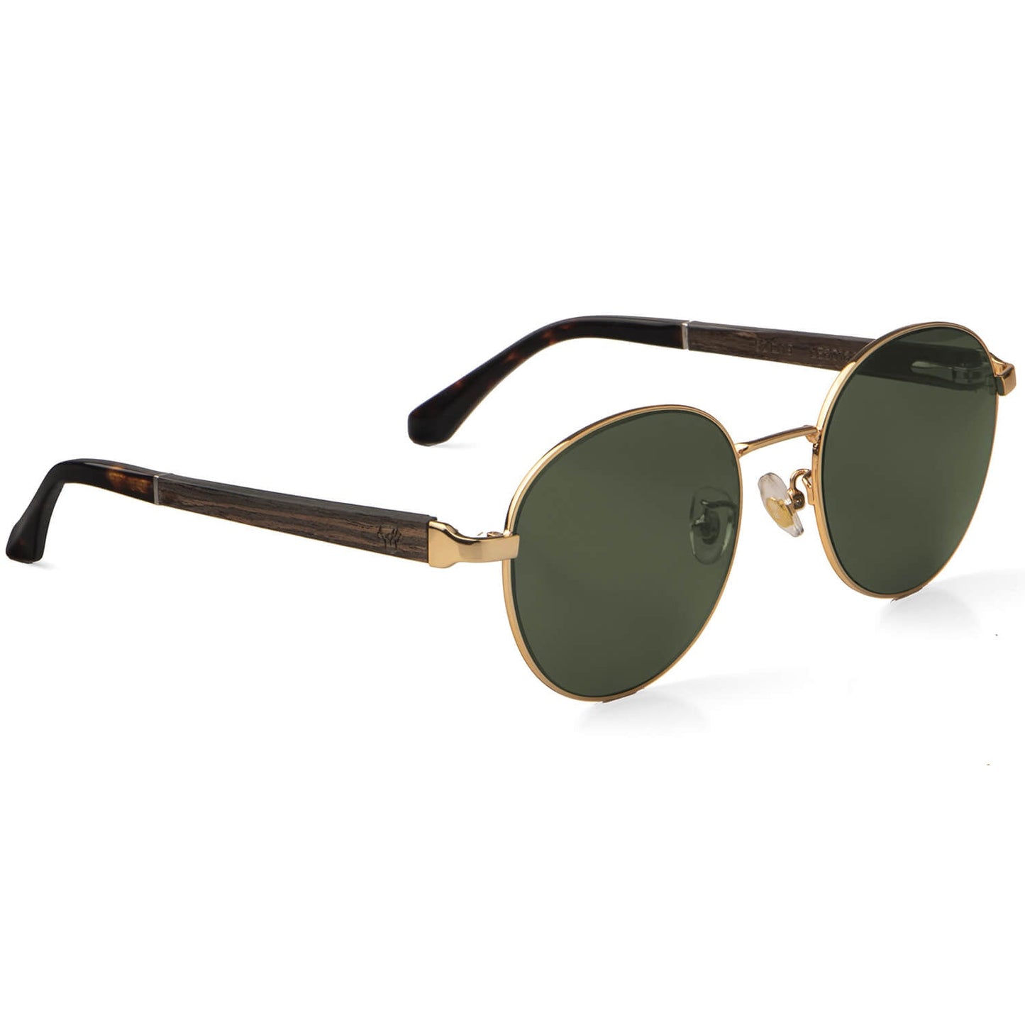 Lentes antejos de sol polarizados e acero dorados color g15 para hombre y mujer #color_g15