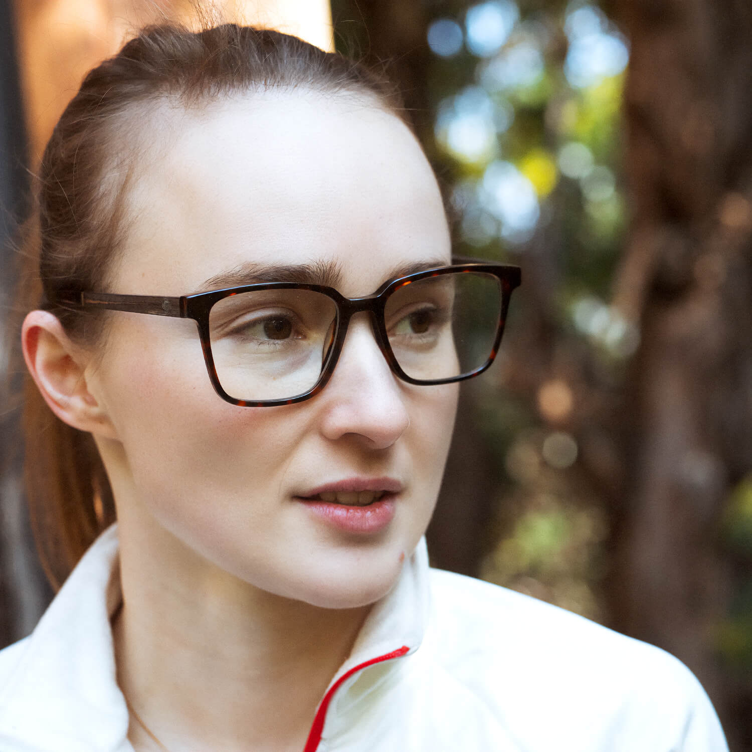 marcos lentes opticos cuadrados color carey pata madera filtro azul hombre mujer #color_carey