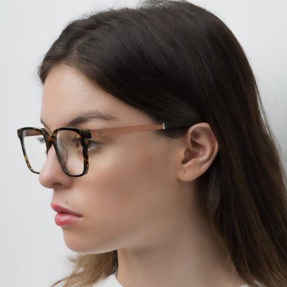 marcos lentes opticos cuadrados color carey pata madera filtro azul hombre mujer  #color_marble