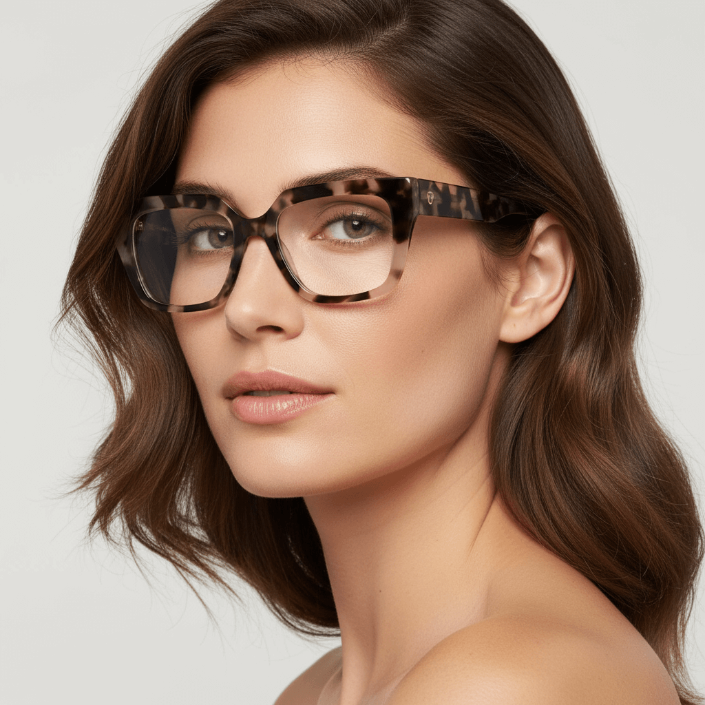 Kai Kai lentes graduados marble vista angulada 3/4 para mujer #color_marble