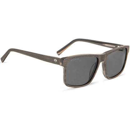 lentes anteojos de sol polarizados rectangulares color negro para hombre  #color_cacao