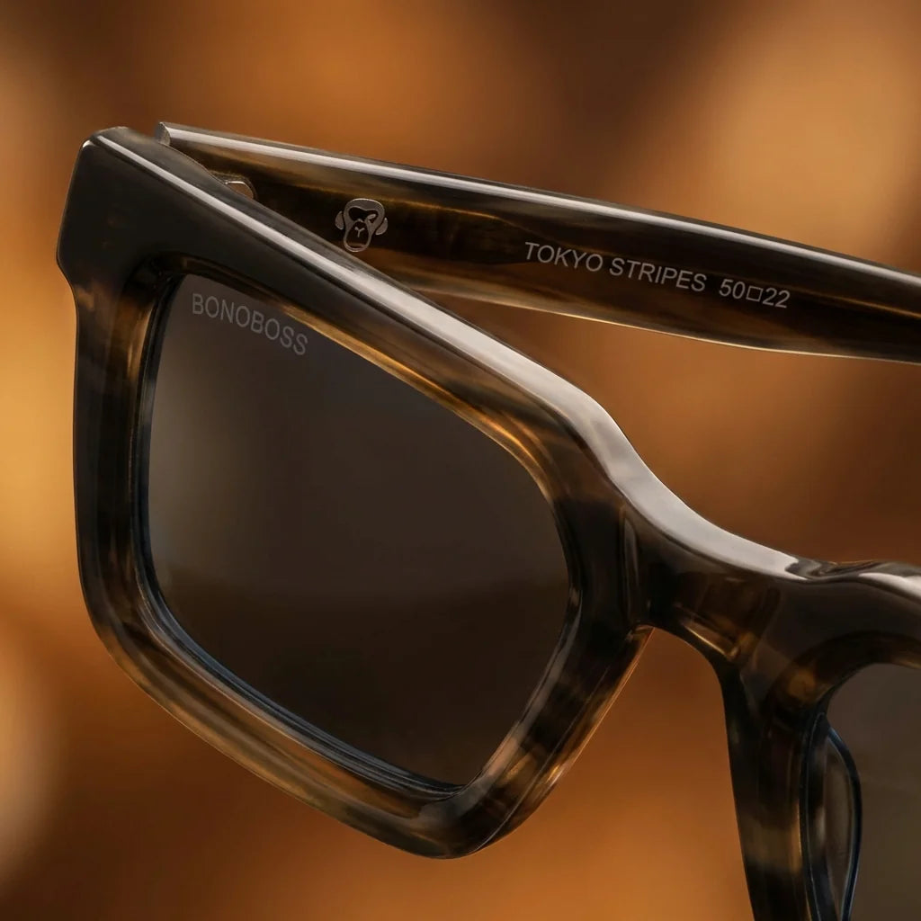 Tokyo lentes de sol madera vista de frente #color_stained