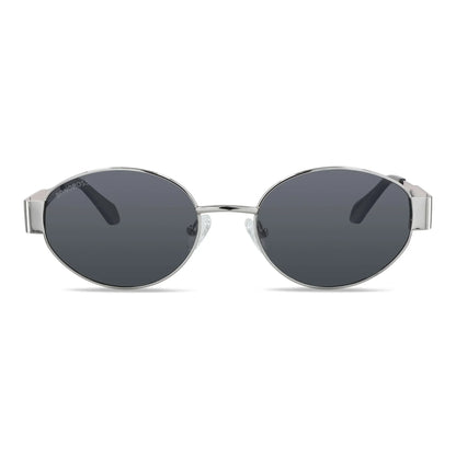 Lentes sol New Lennon bio-acetato plateado foto producto Bonoboss #color_plateado