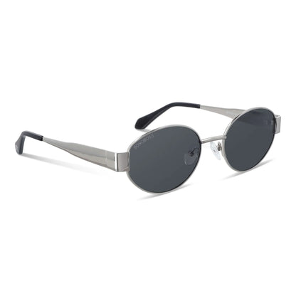 Lentes sol New Lennon bio-acetato plateado foto producto Bonoboss #color_plateado