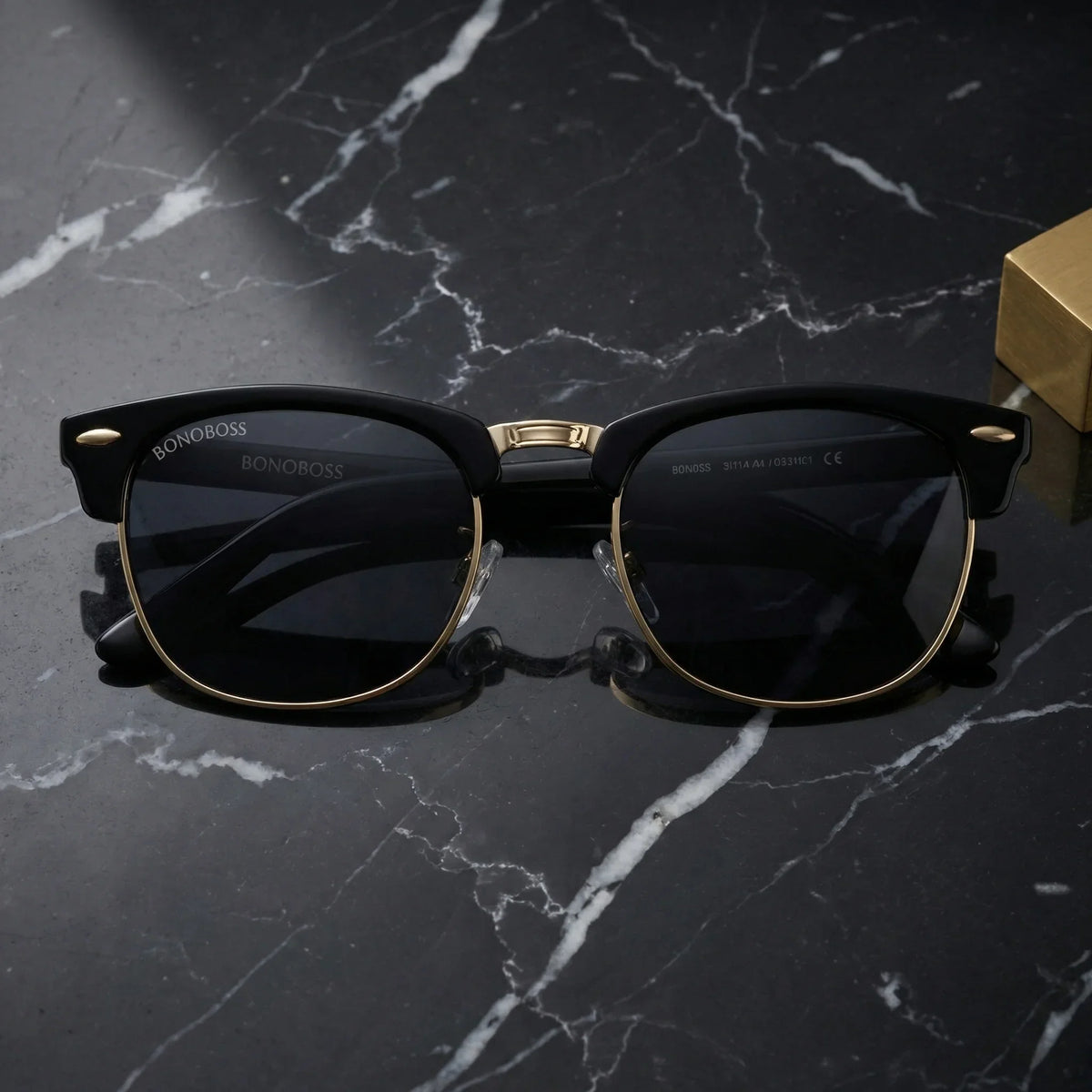 Frontal BookMaster Black lentes de lectura mujer bio-acetato #editorial_sustentabilidad #color_default