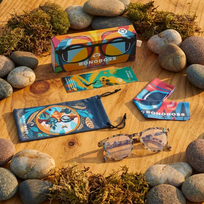 Vista superior lentes lectura Fiji Blue proteccion completa blue light UV antirreflejo Bonoboss #editorial_grid1 #color_default