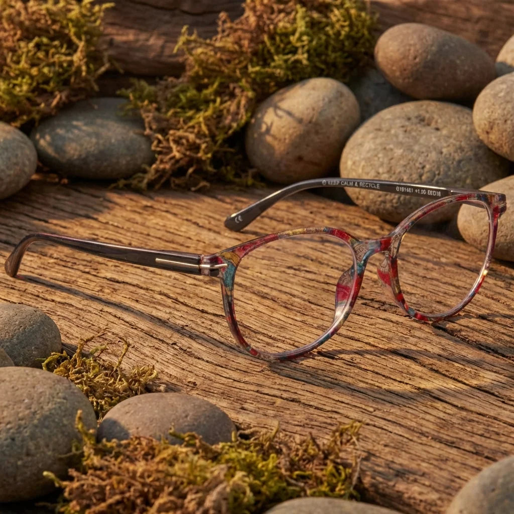 Jackie Mosai lentes de lectura mujer perspectiva 3/4 #editorial_sustentabilidad #color_default