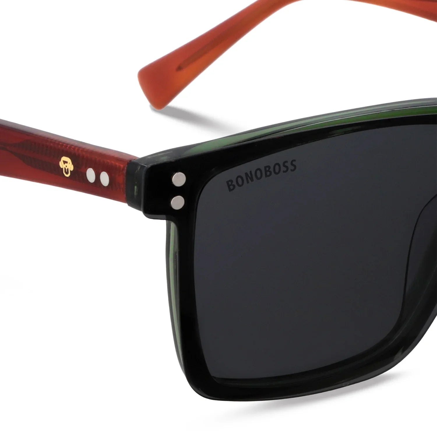 Lentes opticos Apolo Verde Caramel marco premium Bonoboss Chile #color_verde