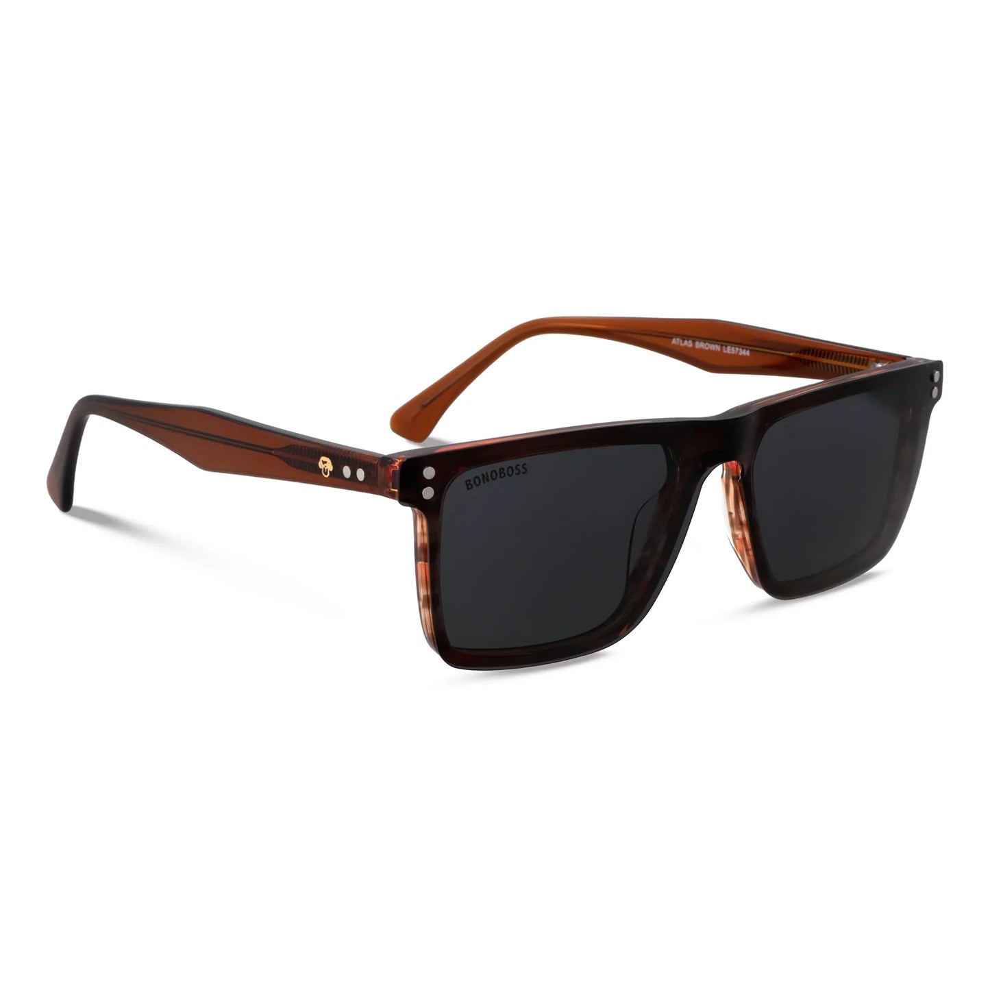 Lentes opticos Atlas Café marco premium Bonoboss Chile #color_brown