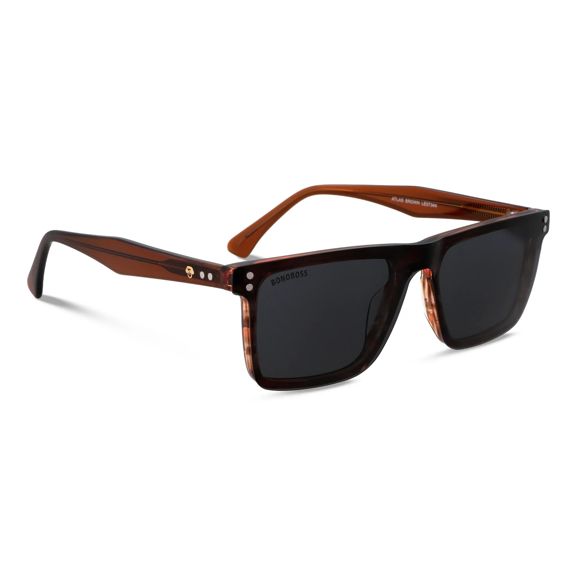 Lentes opticos Atlas Café marco premium Bonoboss Chile #color_brown