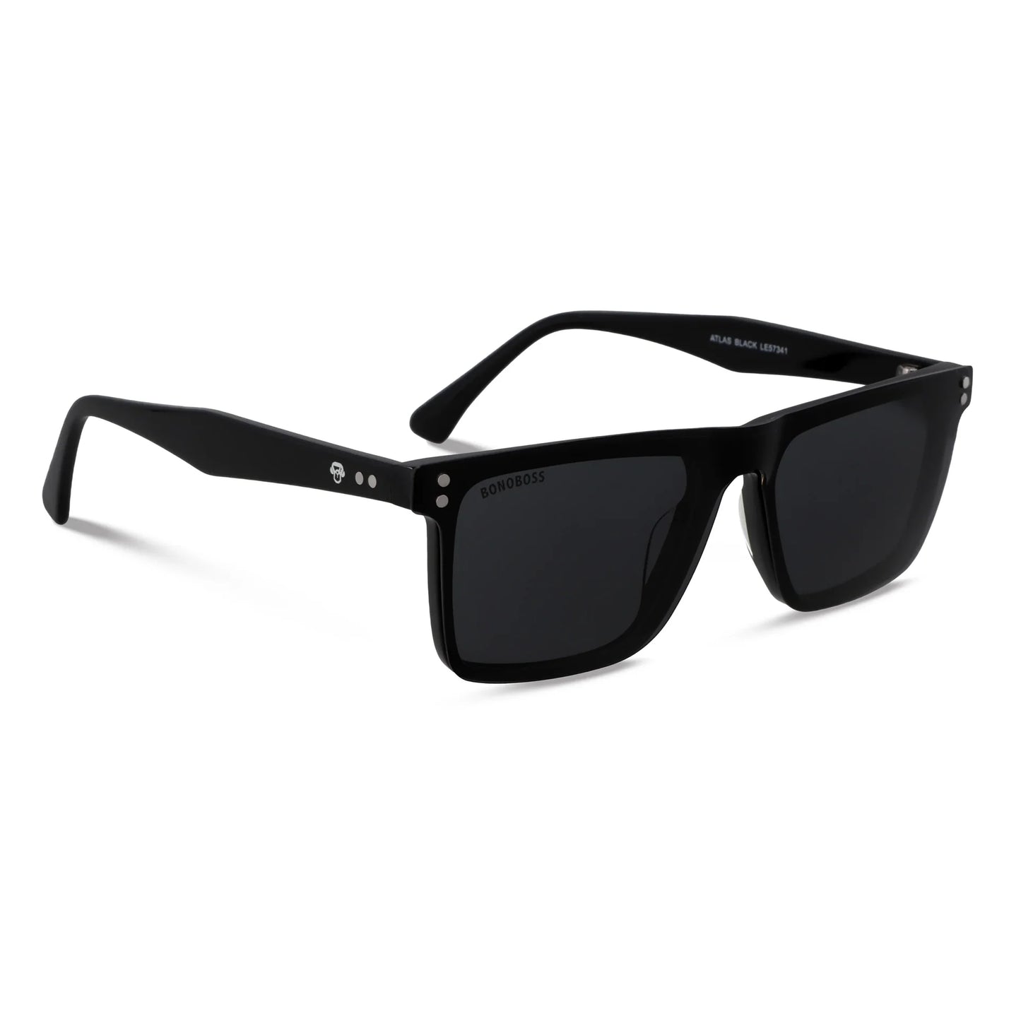 Lentes opticos Atlas Negro marco premium Bonoboss Chile #color_negro