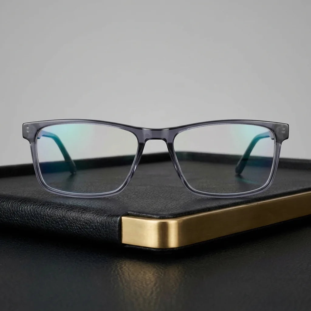 Canelo XL lentes filtro azul transparente vista frontal para hombre y mujer #color_transparente