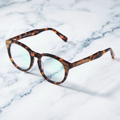 Chiloé 0084 Optical lentes ópticos mujer premium tono carey clásico vista frontal #color_carey