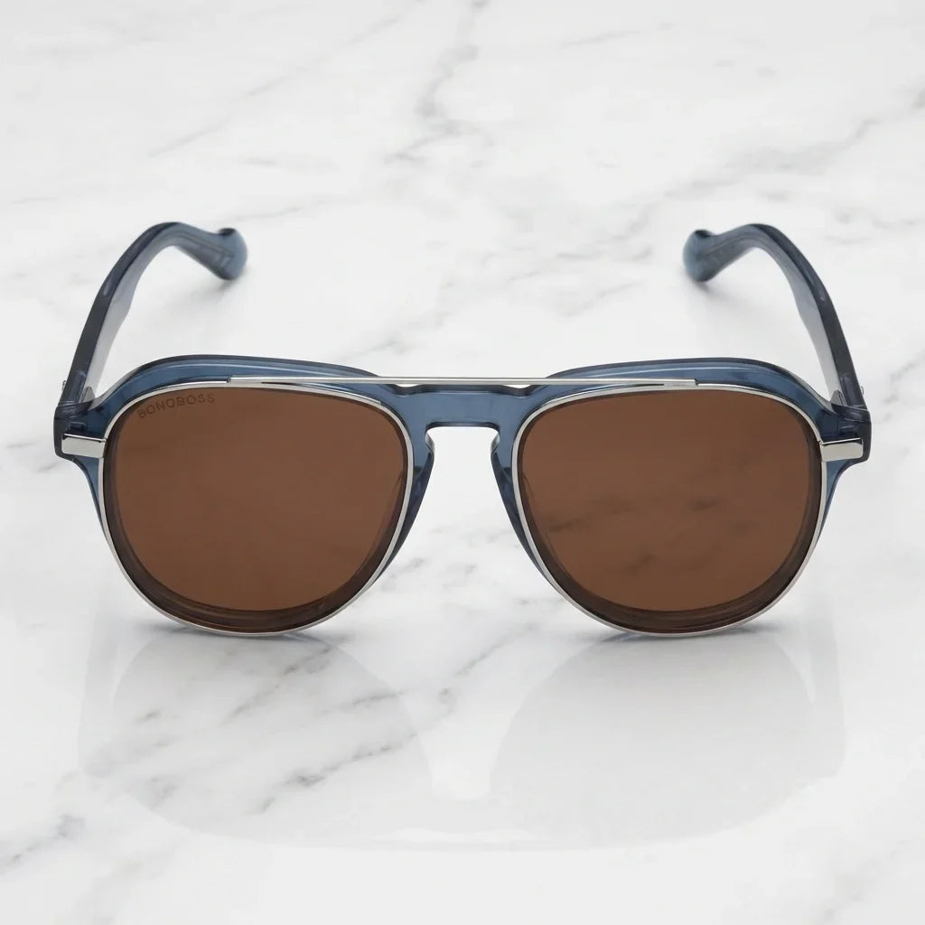 Lentes ópticos Cronos azul Bonoboss #editorial_lifestyle3 #color_azul