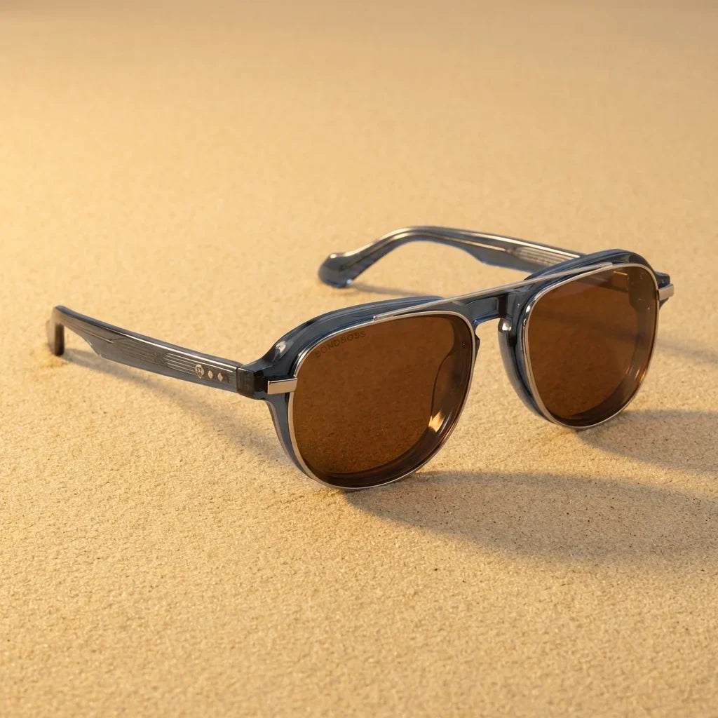 Lentes ópticos Cronos azul Bonoboss #editorial_lifestyle4 #color_azul