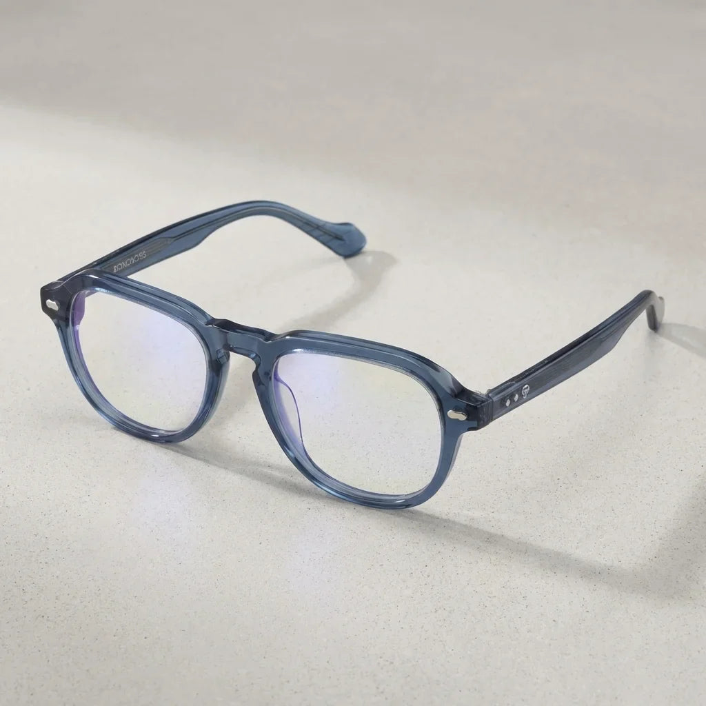 Lentes ópticos Cronos azul Bonoboss #editorial_sustentabilidad #color_azul