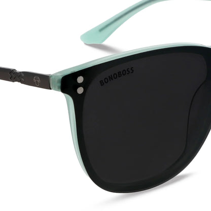 Lentes opticos Erika Clip Sol Verde marco premium Bonoboss Chile #color_verde