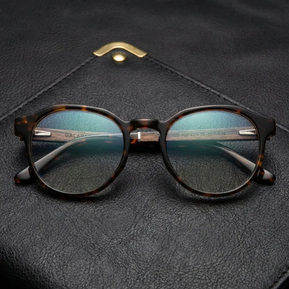 Galápagos marcos de lentes acabado estampado tortuga carey filtro luz azul para hombre y mujer #color_carey