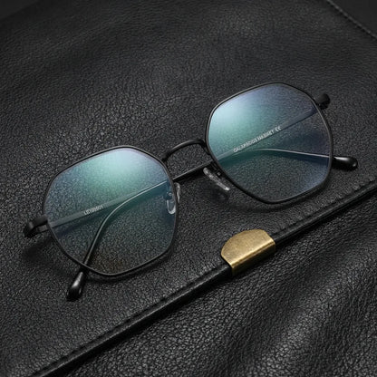 Diseño Galápagos Stainless lentes clip on hombre color negro clásico frontal #color_negro