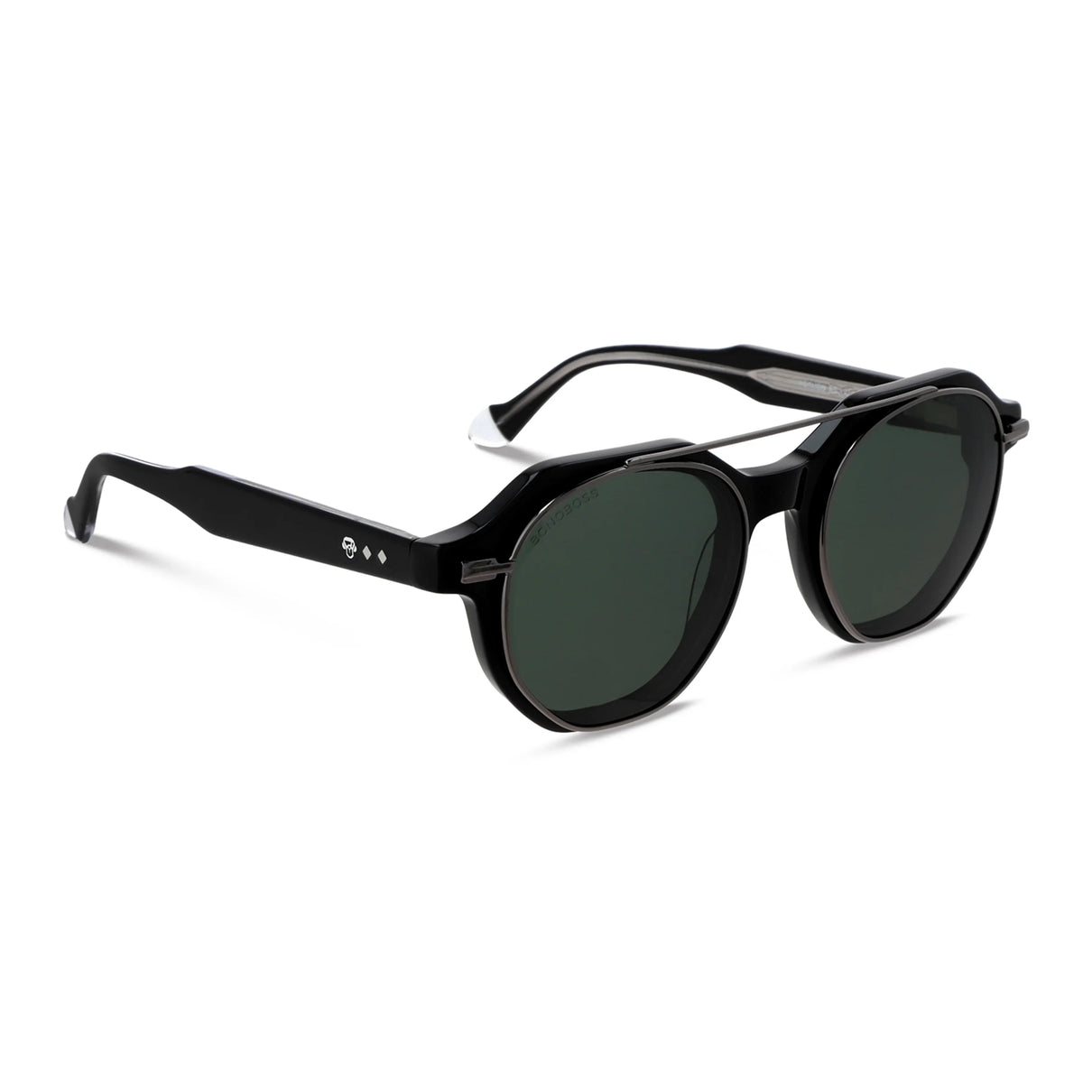 Lentes opticos Hermes Negro marco premium Bonoboss Chile #color_negro